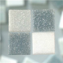 Kamínky mozaika 2cm/200g bílo šedivý mix (2291580)
      