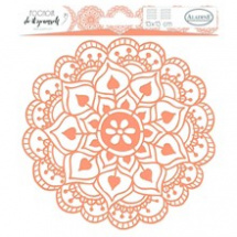 Plastová šablona 15x15cm krajková mandala (81051)
      