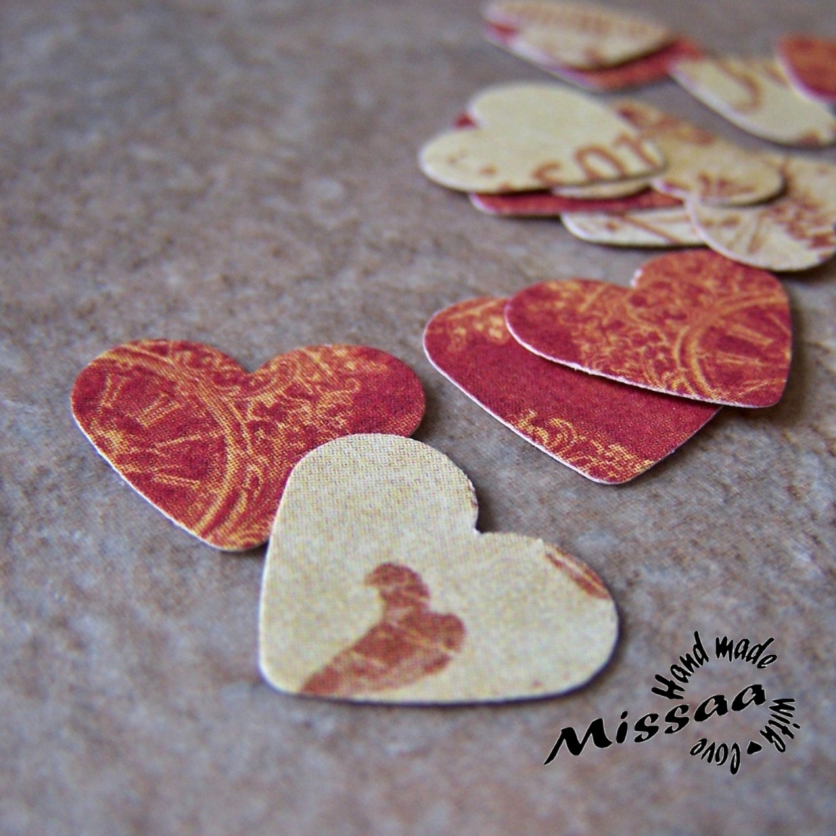 Výsek - srdíčko č. 3