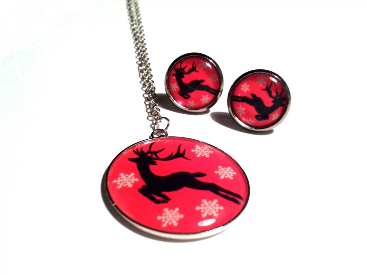 Vánoční jelení sada