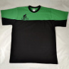 Zeleno-černé tričko s černým cyklistou