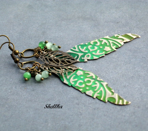 Náušnice ,,LEAFS,,