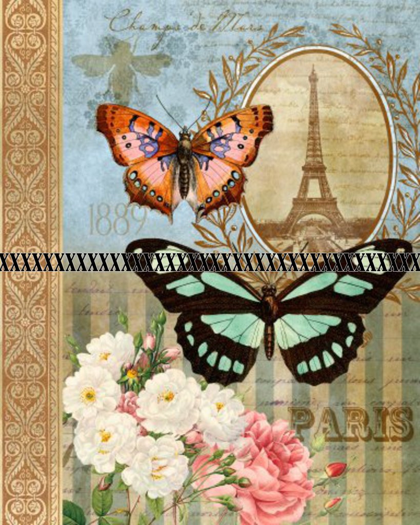 Bavlněná látka - panel Z175