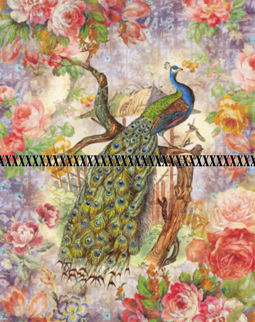 Bavlněná látka - panel Z177