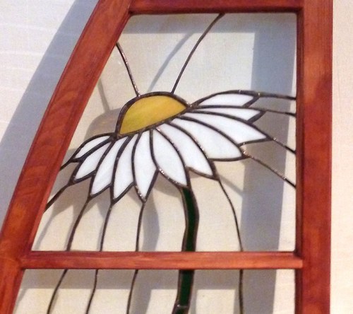 skleněná kopretina