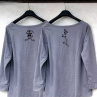triko šedošedé, úplet, S-XL
