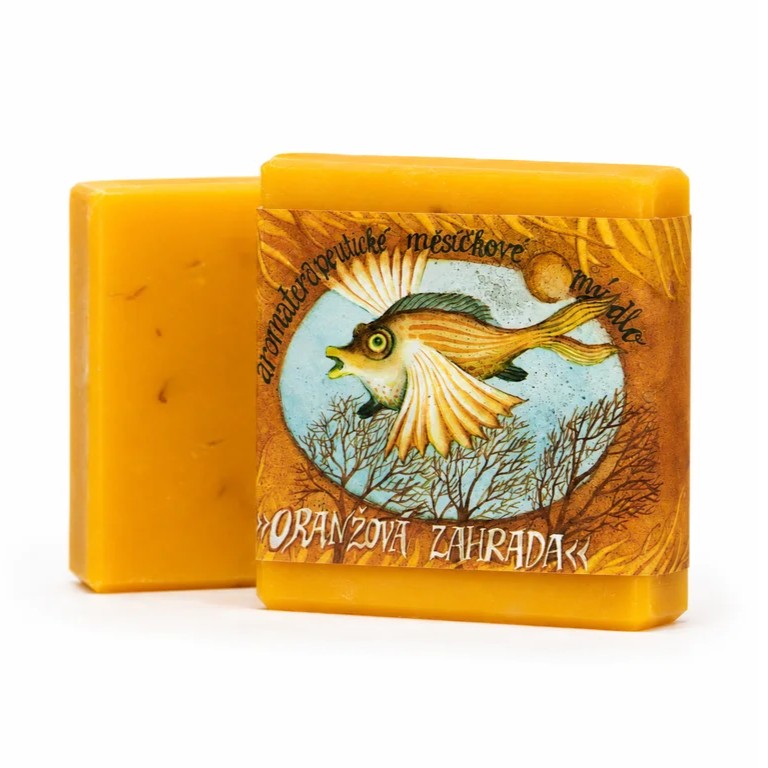 Přírodní mýdlo - Oranžová zahrada