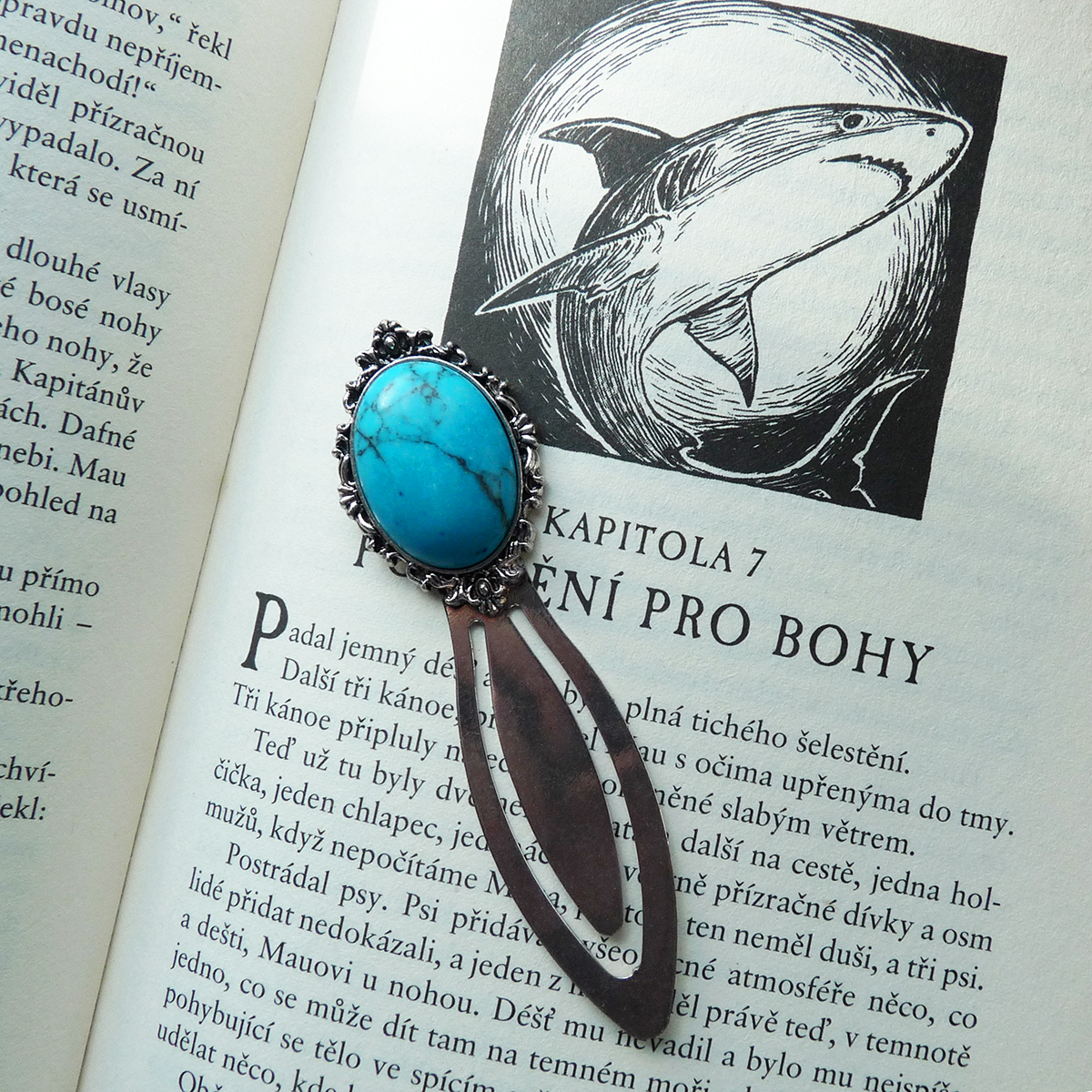 Záložka s tyrkenitem