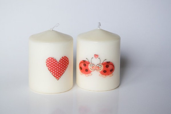 Sada zamilovaných svíček