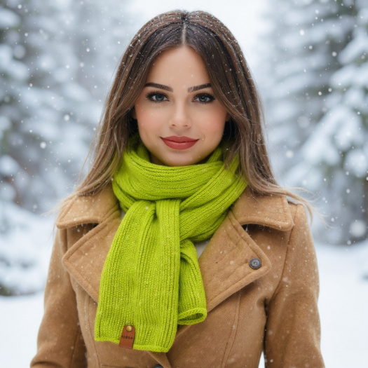 Pletená kašmírová šála 2686