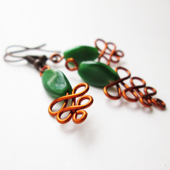 Zeleno měděná sada