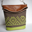 Vyšívaná kabelka "Zelená ..."