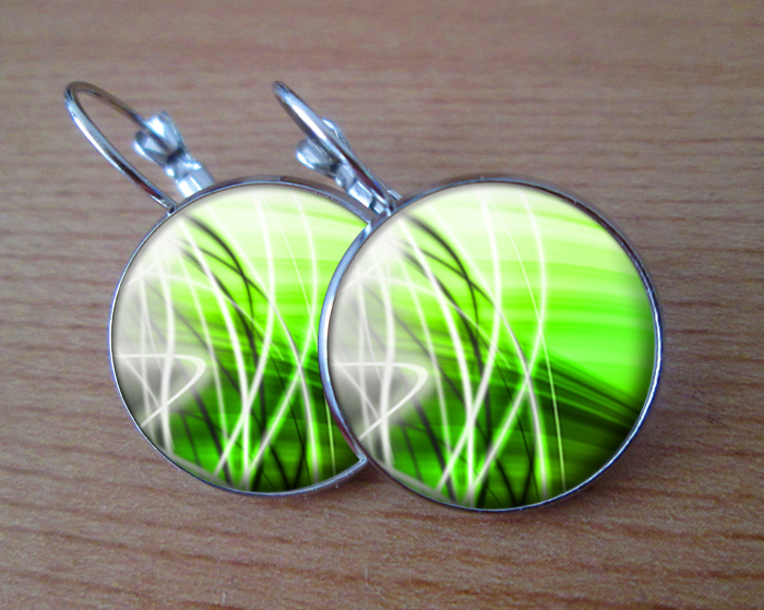 COOL VISACÍ NÁUŠNICE - Zelená mánie