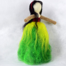 Zelená víla dekorace