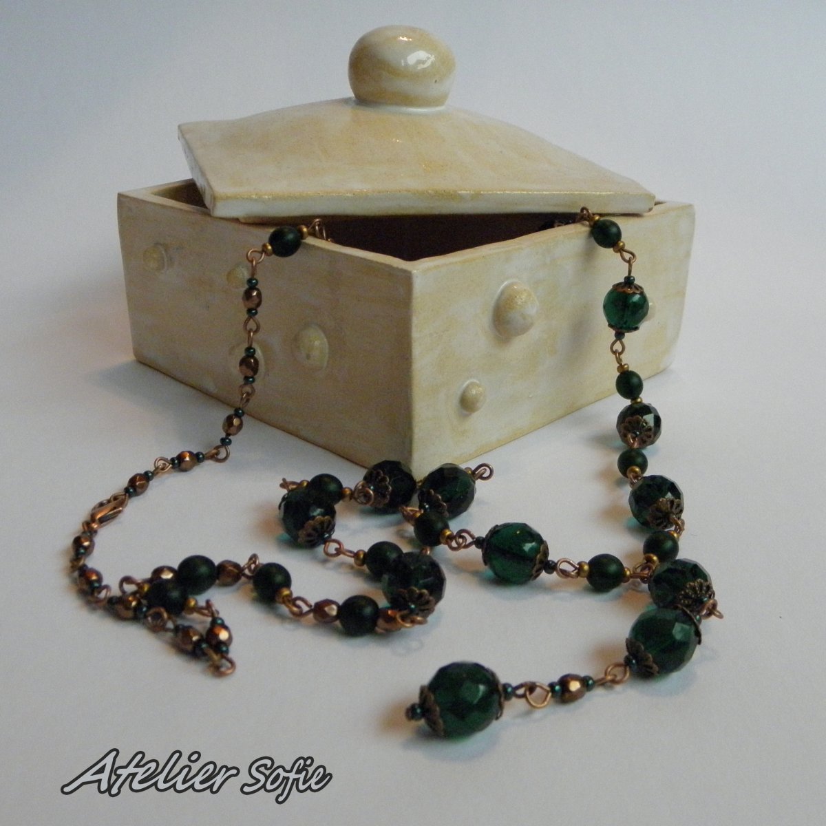 Náhrdelník Zelený