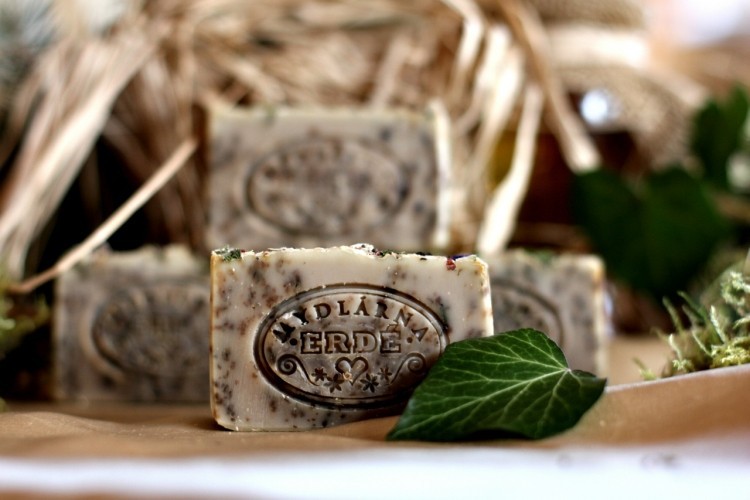 Přírodní mýdlo Zelený jíl a máta