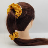 Dárková sada žlutá - 6 scrunchies