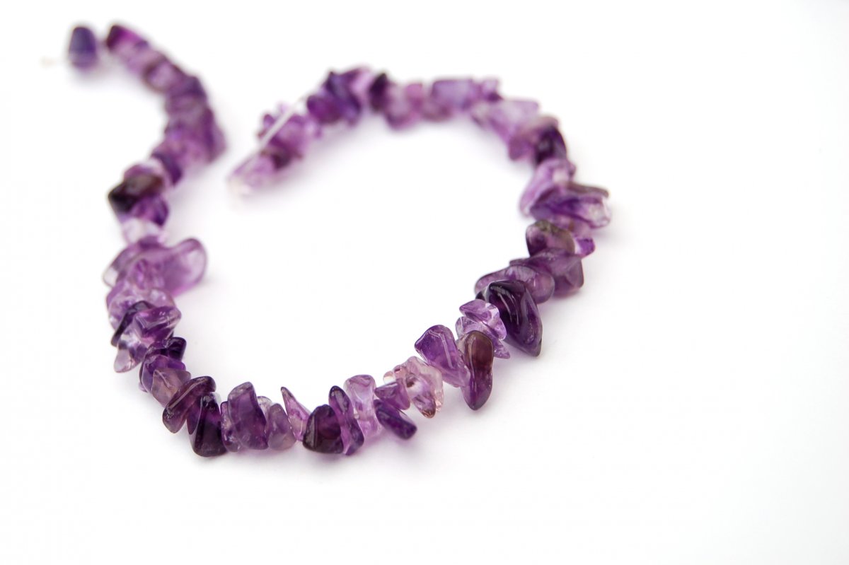 AMETYST zlomky 20 cm návlek lux