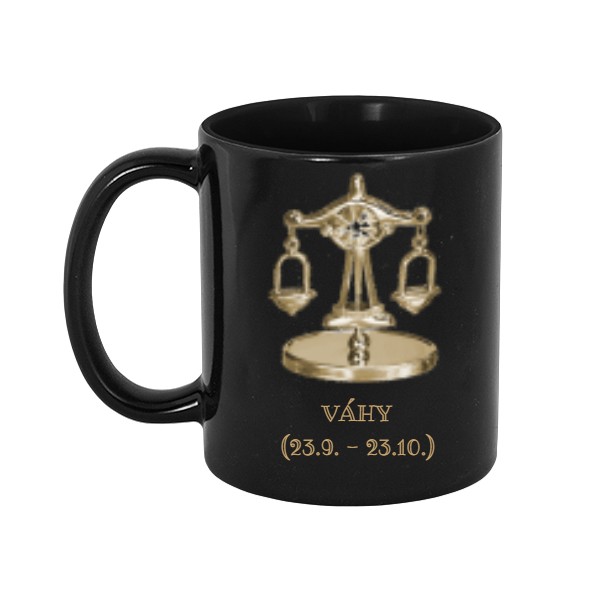 Hrnek s potiskem znamení Váhy