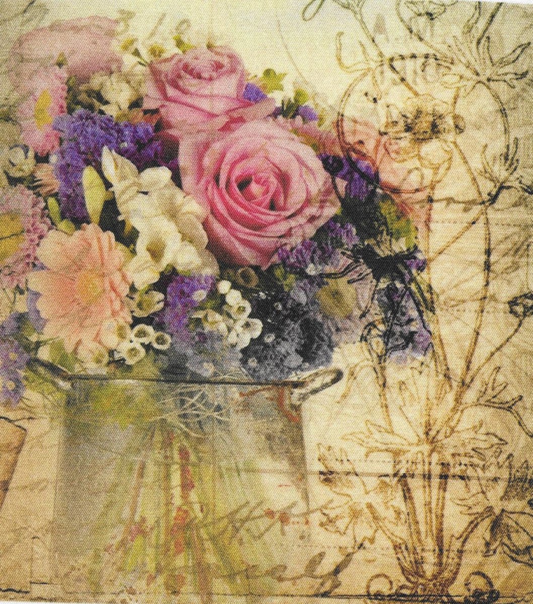 BAVLNĚNÝ PANEL - VELKÝ 17 X 19 cm ZP154