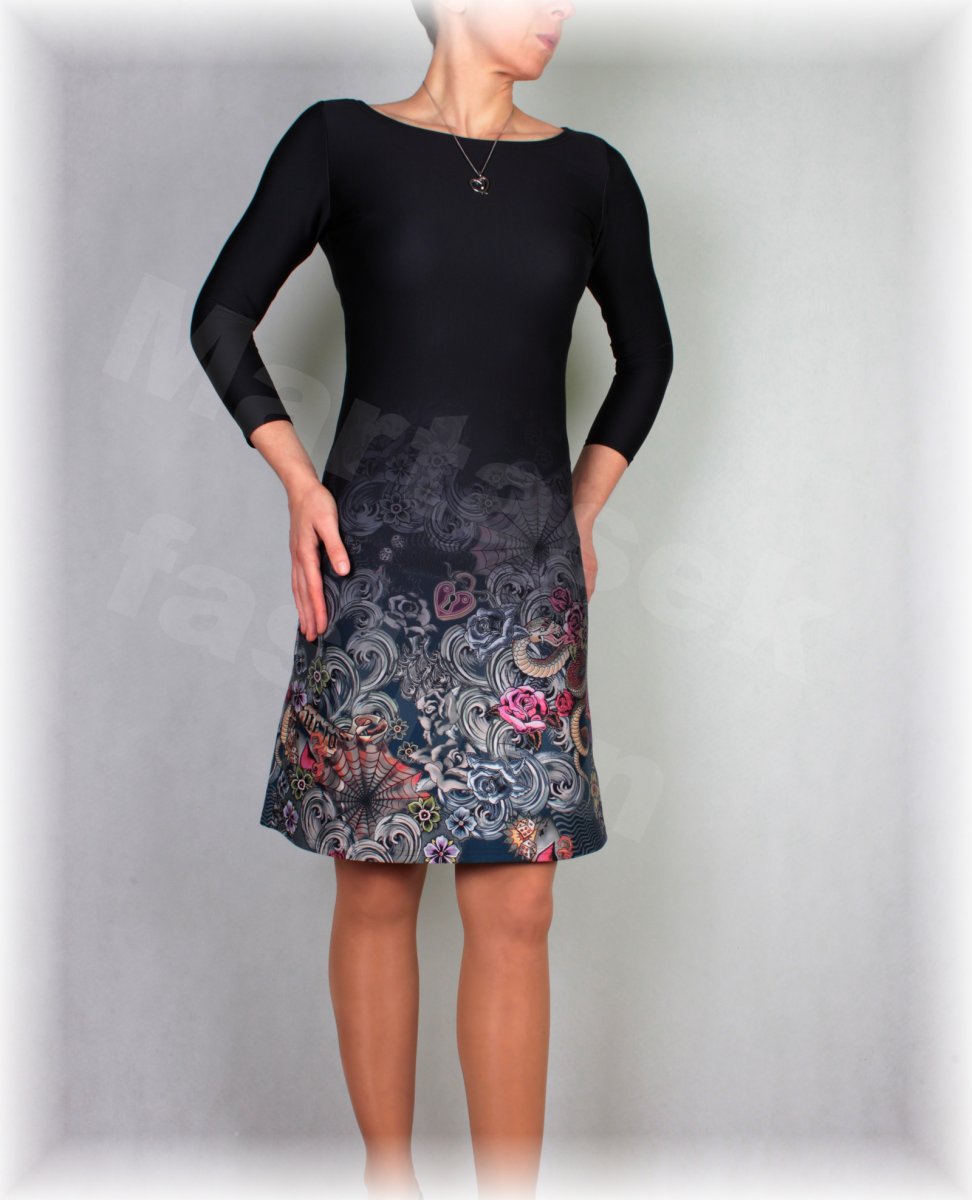 Šaty z luxusního úpletu vz.397