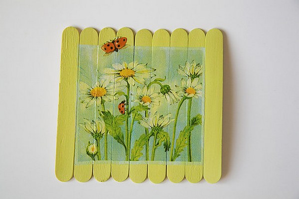 Beruška na kopretině