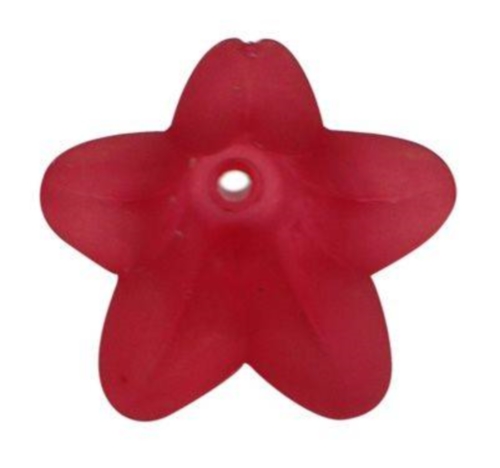 Zvonek 18x12 mm - 5 ks - červený