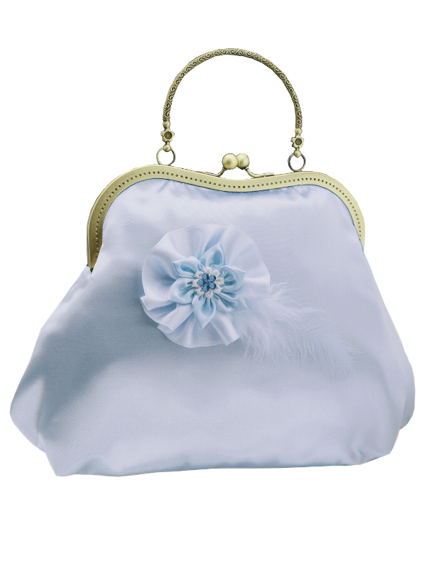 Modrá svatební kabelka , kabelka pro nevěstu 0055