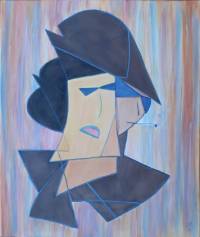 Agent - Akryl na plátně, 60 x 50 cm Agent - Akryl na plátně, 60 x 50 cm