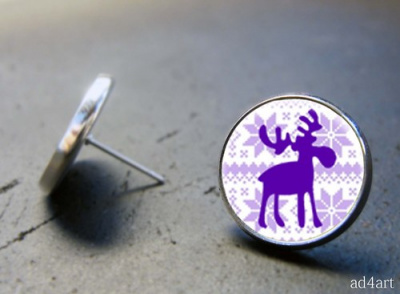 Violet Reindeer